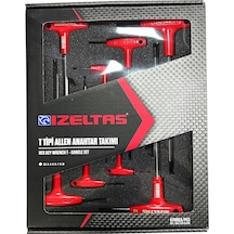 İzeltaş 4920 T Tipi Allen Anahtar Takımı - 8 Parça