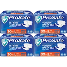 Prosafe Belbantlı Hasta Bezi Large Büyük 4 x 30'lu