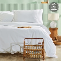 Yataş Bedding Plain Battal Boy Nevresim Takımı - Optik Beyaz
