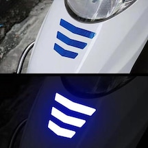 Fosforlu Sarı Pratik Yansıtıcı Etiket İyi Parlaklık Parlak Renk Uyarısı