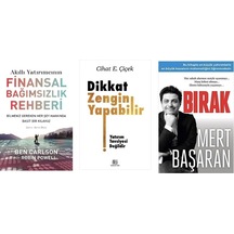 Fınansal Bagımsızlık Rehberı+dıkkat Zengın Yapabılır+bırak 3 Set
