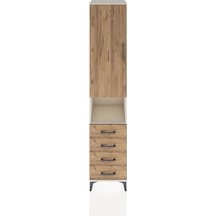 Hyperion Dolap 3 Raflı 4 Çekmeceli Tek Askılı 44x44x221 Aytaşı-çam Aytası Hyperion Dolap 3 Raflı 4 Çekmeceli Tek Askılı 44x44x221 Aytaşı-çam Aytası