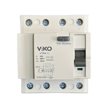 Viko 30ma 40a 4p Kaçak Akım Koruma Rölesi