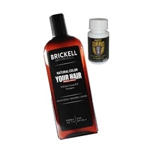 Hubrendy Sh Brickell Erkeklere Saçsakal Beyazlıkgiderici 237 Ml Şampuan + Hotrhino Performans30 Lu