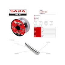 Sara S561 1,2 Mm / 50 G Lehim Teli Sn40 Pb60