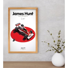 Bk Gift Formula 1 Tasarımlı Dekoratif Retro Ahşap Çerçeveli Tablo (551143660)