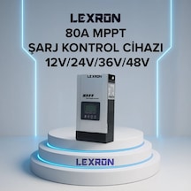 Lexron 80 A 12/24/48 V Mppt Şarj Kontrol Cihazı