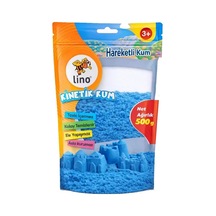 Lino Kinetik Kum 500 Gr Mavi Doypack Çok Renkli