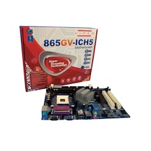 Hiper 865GV-ICH5 Intel 865GV 400 MHz DDR Soket 478 mATX Anakart