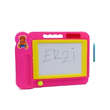 Oyuncak Yazı tahtası Manyetik Yazı Tahtası Erzi Pembe