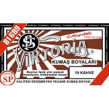 Toz Kumaş Boyası - 19 Kahve