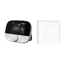 Wifi Akıllı Oda Termostatı, Tuya Ve Smart Life Uyumlu, Kablosuz T9w