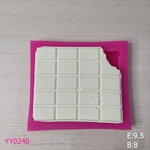 Yy0240 Ucu Isırılmış Çikolata Silikon Kalıp Diğer