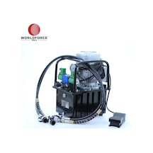Worldforce 11240 Elektro Hidrolik Pompa 1400 Bar 4 Litre Yağ Kapasiteli Çift Etkili Kumandalı Yağ Ünitesi