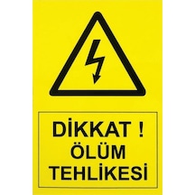 Is-Ti3 Tehlike Etiketi 10X7Cm (Yüksek Voltaj)