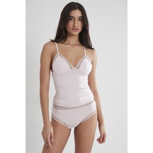 Pierre Cardin 305 Kadın İp Askılı Atlet Külot Takım-pudra Pudra