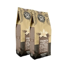 Oze Vanilya Aromalı Filtre Kahve 2 x 250 G Makine Kağıt Filtre Metal Filtre