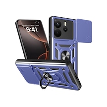 Note 14 4g Pars Lens Yüzüklü Silikon - Lacivert