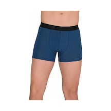 2K Pamuk Modal Likralı Esnek Erkek Boxer İndigo 4476b Acı Kahverengi