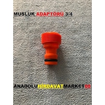 Otomatik Musluk Bağlantı Adaptörü 3/4 Erkek Hortum Takma