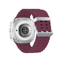 Watch 7 Ultra Kr417 Rug Silikon Kordon - Mor Renk