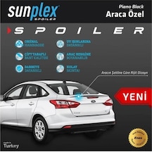 Spoiler Parlak Siyah Focus 2 Sd 2004-2010 2007102 Sunplex