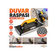 Duvar Raspası Metal Dişli Ergonomik Saplı Sıva Kazıma, Duvar Temizleme Ve Yüzey Düzeltme Aparatı - 937155423