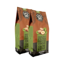 Oze Fındık Aromalı Filtre Kahve 2 x 250 G Makine Kağıt Filtre Metal Filtre