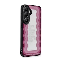 Newface Samsung Galaxy S23 Fe Kılıf Mirror Desenli Kapak - Mirror - 11 Pembe