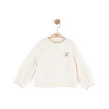 Xo Kids Kız Çocuk Sweatşirt 1-4 Yaş 39603 Krem
