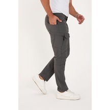 Camp Scoutland Camp527 Outdoor Tactical Su İticili Likralı Yazlık Erkek Taktik Pantolon Gri