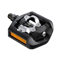Shimano Pd-t421 Çift Taraflı Spd Ve Düz Bisiklet Pedalı Epdt421 Siyah
