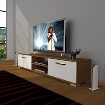 Decoraktiv Eko 140 Mdf Dvd Tv Ünitesi Tv Sehpası - Ceviz - Beyaz Ceviz - Beyaz