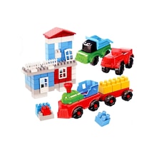 Ant Blocks Train Tren İstasyonu Eğitici Bloklar 100 Parça