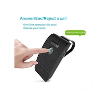 Dancemonkey Bluetooth Handsfree Araç Kiti 5.0 Güneşlik Klip, Kablosuz Ses Alıcısı, Hoparlör, Müzik Çalar, Çift Mikrofon