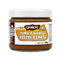 Mustang Nutrition Ballı Fıstık Ezmesi Türk Kahveli 40 Gr