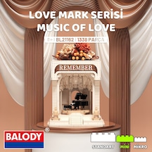Balody Music Of Love Love Mark Serisi Bl21162 Mini Blok Yapı Oyuncakları Seti