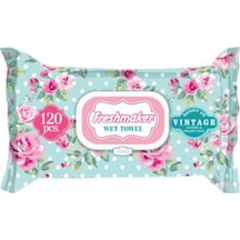 Freshmaker Vintage 120 Yaprak Islak Havlu