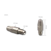 M6 0,8 Mm Gazaltı Kaynak Kontak Memesi Md0009/38 Trafimet