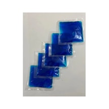 5 Adet Termojel Sıcak Soğuk Kompres Jel 13x13 Cm Mavi