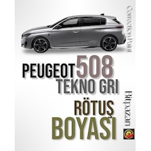 Peugeot 508 Tekno Gri - Kca - Çizik  Fırçalı Rötuş Boyası 20 Ml
