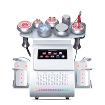 Profesyonel Kavitasyon Cihazı 9'u 1 Arada Rf Radyofrekans Yüz Cilt Sıkılaştırma Vücut Şekillendirme 80k Ultrasonik Kavitasyon Lipo Vücut İncelme Estetik Bakım Makinesi
