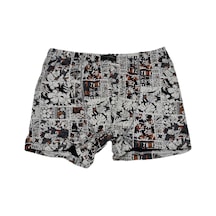 Erkek Baskılı Likra Boxer Bgl-st03866 001