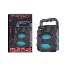 Platoon PL-4191 Işıklı Speaker Hoparlör