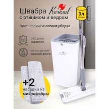 Karisad 9 Litre Kovası Ve Sıkma Sistemli Paspas 200078001