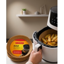 Airfryer Pişirme Kağıdı 100 Lü Yağ Geçirmez Yapışmaz