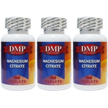 Dmp Magnesium Citrate Magnezyum Sitrat 3 x 120 Tablet