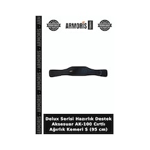 Delux Serisi Hazırlık Destek Aksesuar Ak-100 Cırtlı Ağırlık Kemeri S 95 Cm Çok Renkli