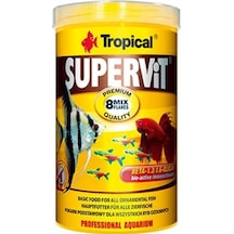Tropical Süpervit Granulat Granül Balık Yemi 1000 Ml