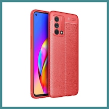 Trendexa A74 4g Kılıf Auto Focus Kapak - Kırmızı Mac